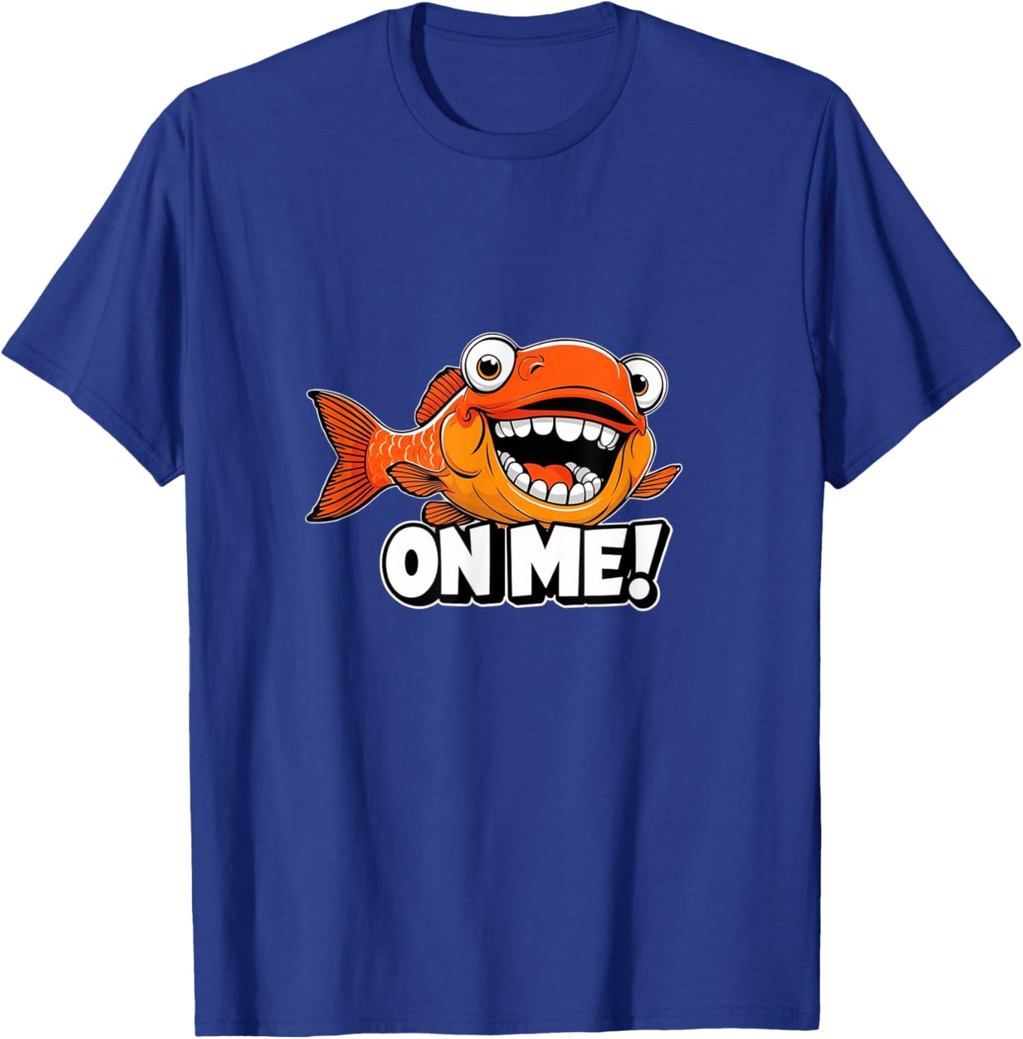 Fishy On Me , Kids & Youth T-Shirt - T-Shirt | Royal
