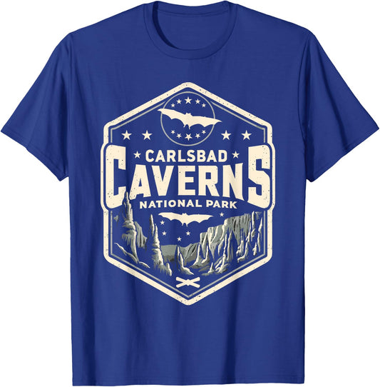 Carlsbad Caverns National Park Shirt Carlsbad Adventure T-Shirt - T-Shirt | Royal