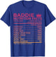 Certified Baddie T-Shirt - T-Shirt | Royal