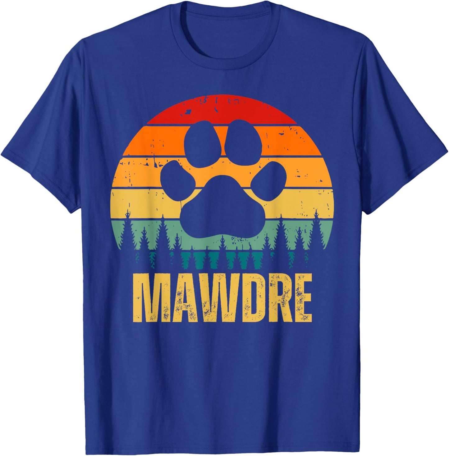 Mawdre Funny Cat Mom Dog Mom Mother's Day For Mom Pun T-Shirt - T-Shirt | Royal