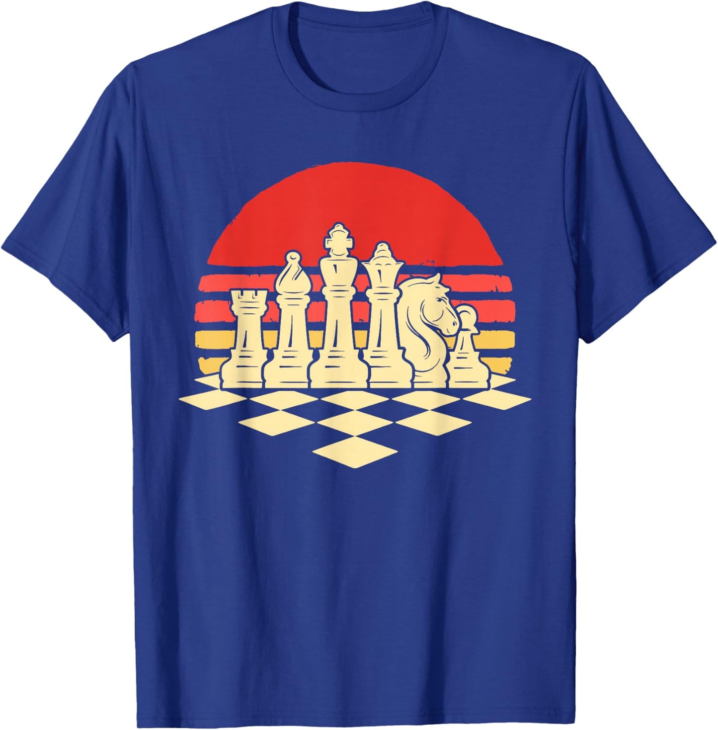 Chess Sunset T-Shirt - T-Shirt | Royal