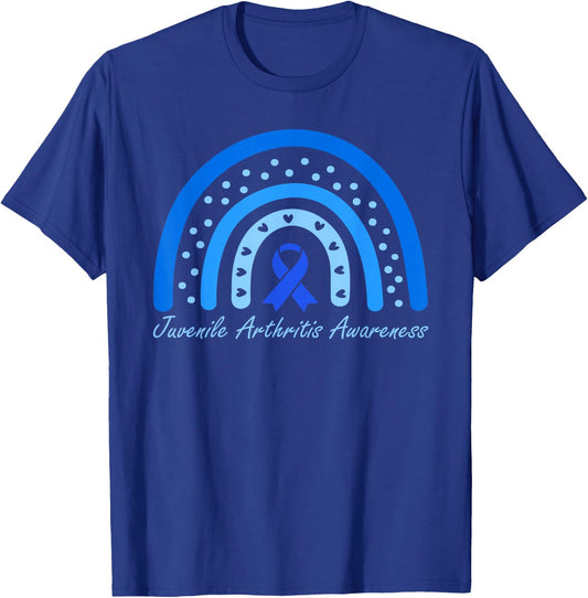 Juvenile Arthritis Awareness Support T-Shirt - T-Shirt | Royal