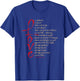 1 Corinthians 13 Bible Verse Love is Patient Love is Kind T-Shirt - T-Shirt | Royal
