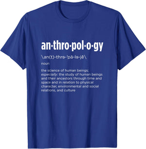 Definition of Anthropology T-Shirt - T-Shirt | Royal