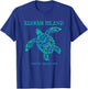Kiawah Island South Carolina Sea Turtle Boys Girls Toddler T-Shirt - T-Shirt | Royal