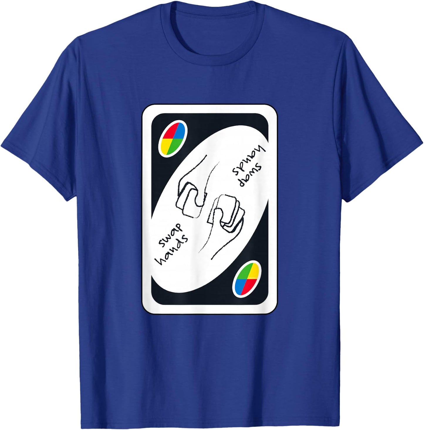 UNO - Swap Hands T-Shirt - T-Shirt | Royal
