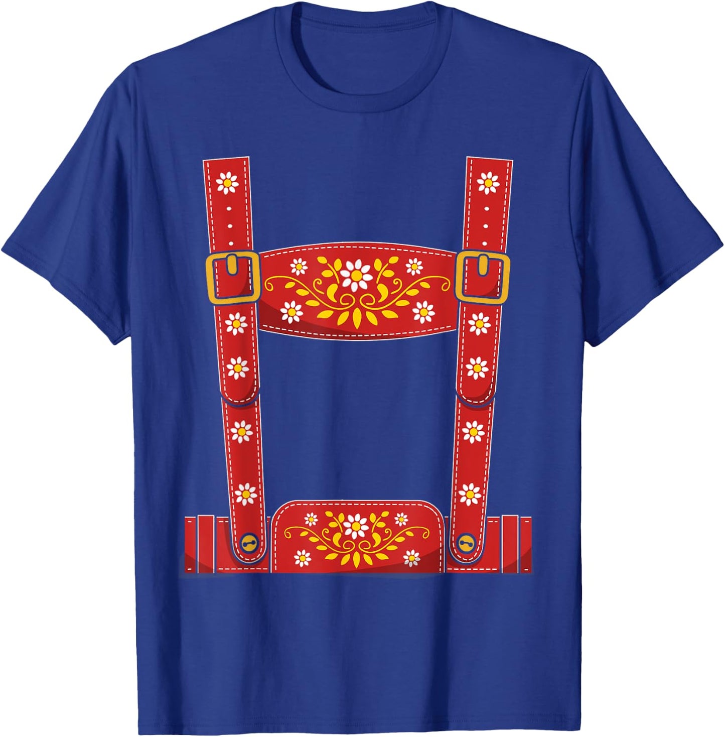 Oktoberfest Lederhosen Suspenders Germany Octoberfest T-Shirt - T-Shirt | Royal