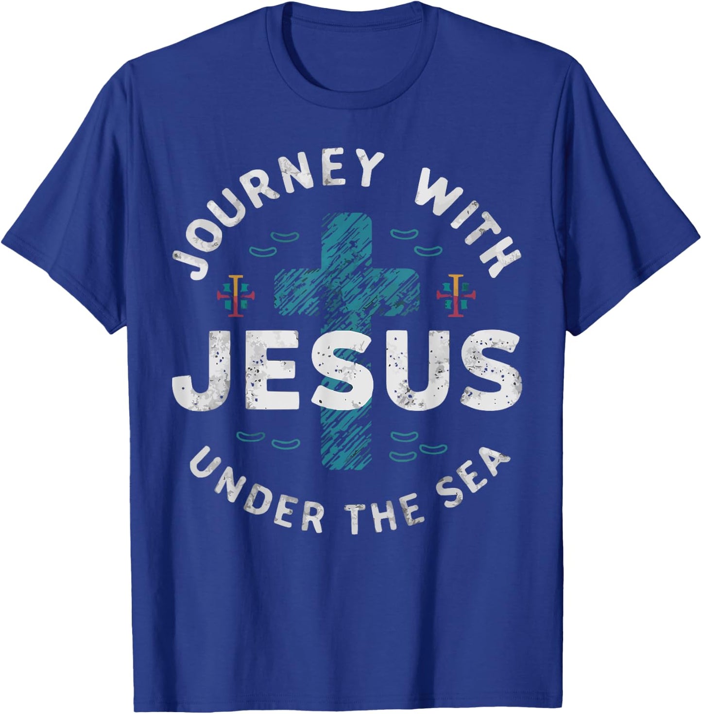 Scuba VBS Squad Vacation Bible School Christian Teacher T-Shirt - T-Shirt | Royal