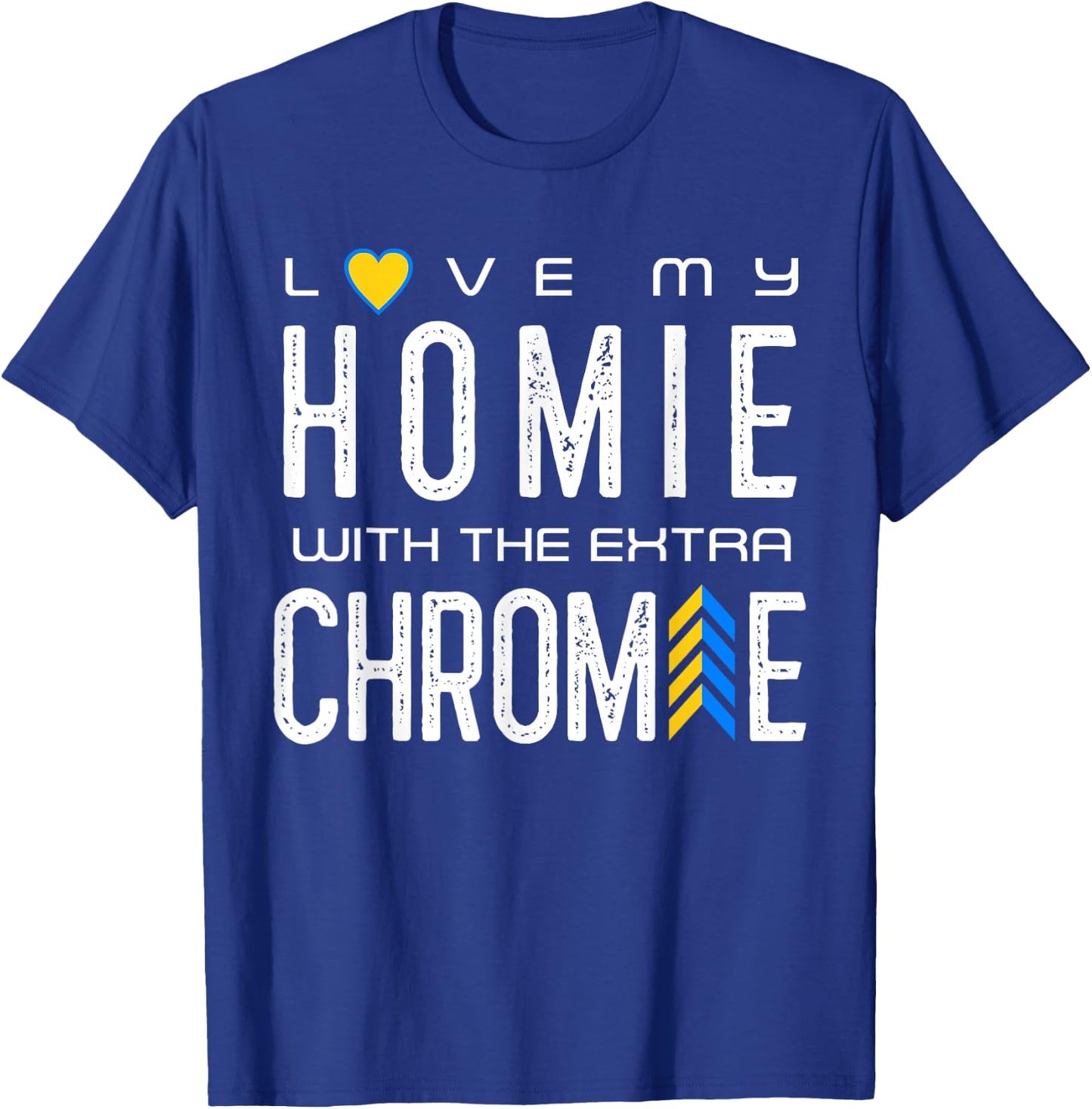 National Down Syndrome Awareness Cute Extra Chromosome T21 T-Shirt - T-Shirt | Royal