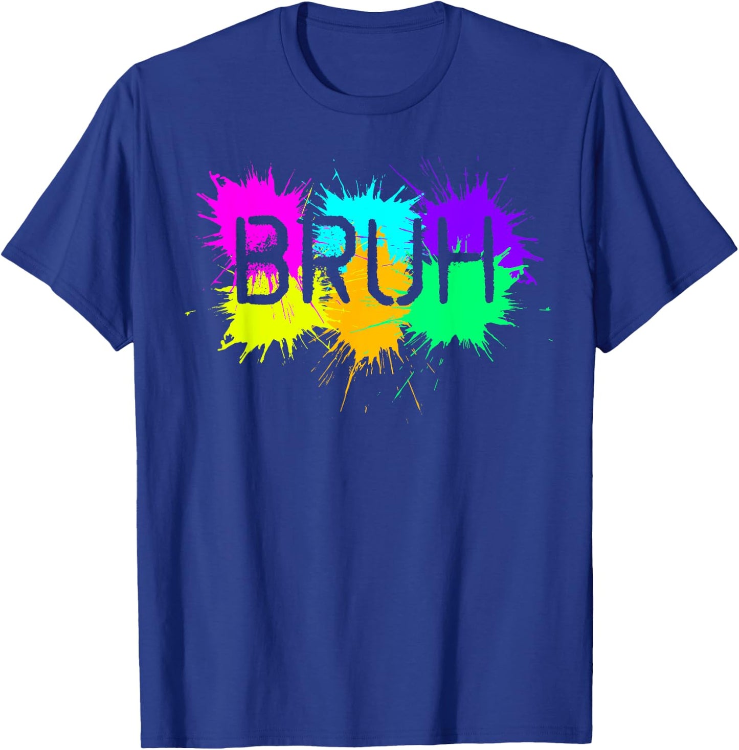 Boys Bruh Meme Funny Saying Trendy Graphic Teen Boy Kids T-Shirt - T-Shirt | Royal