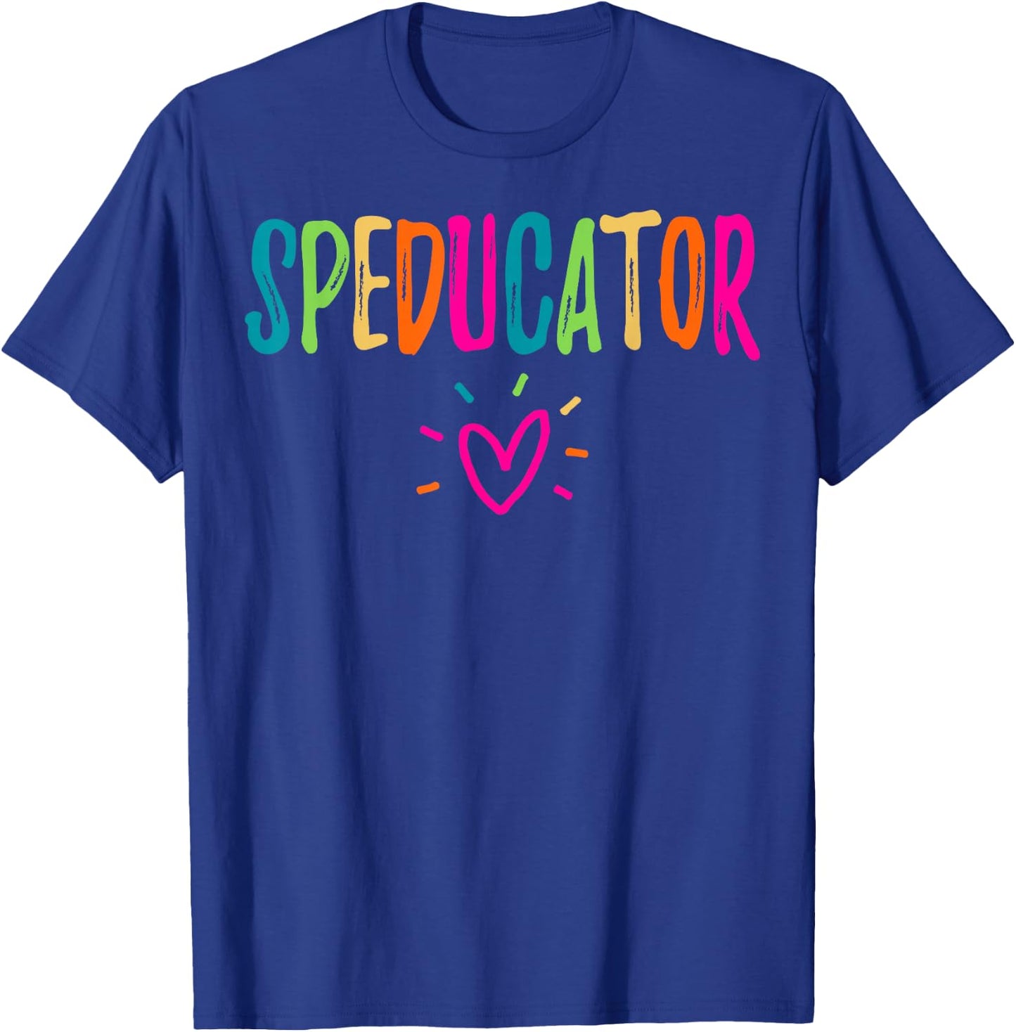 Speducator - Special Education Teacher SPED T-Shirt - T-Shirt | Royal