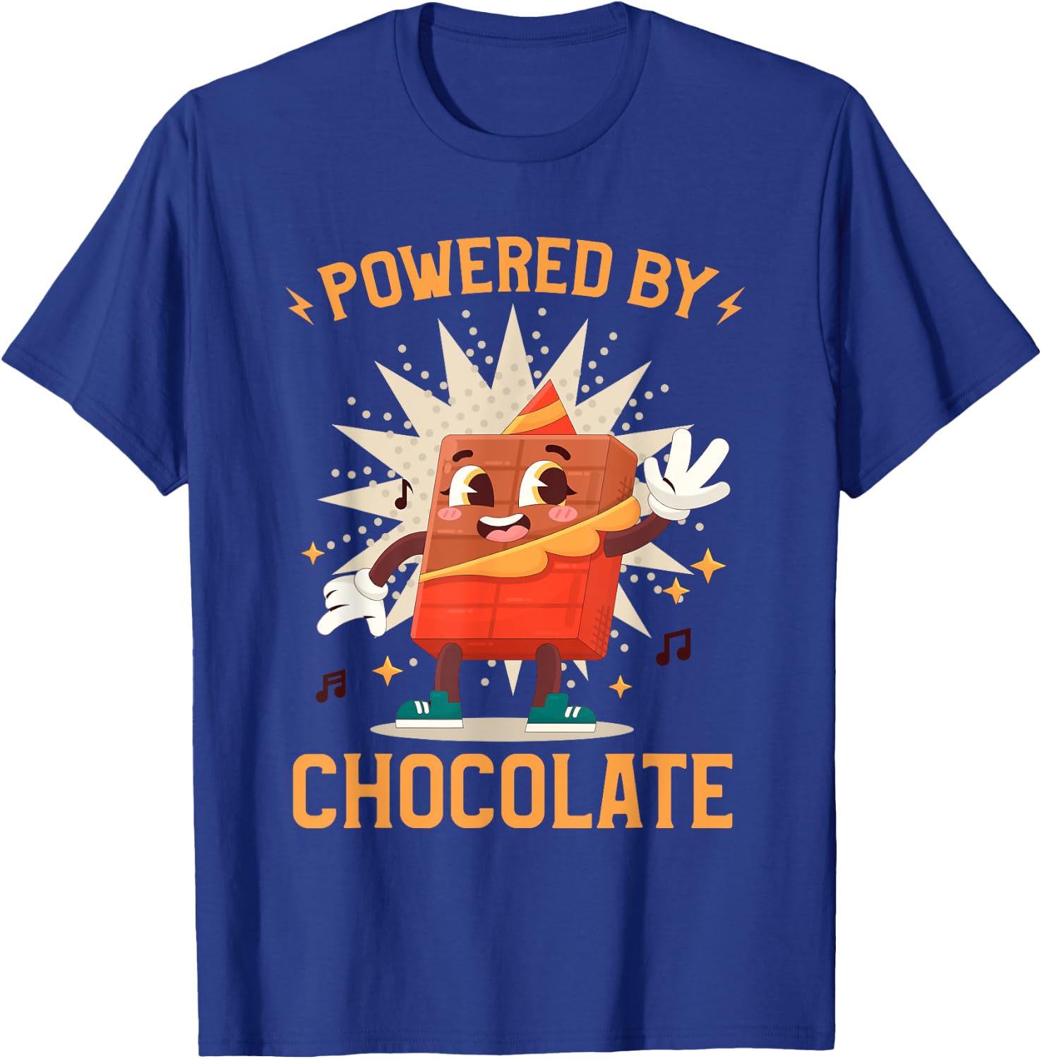 Sweets Chocolate Bars Chocolate Lover Chocolate Milk Quote T-Shirt - T-Shirt | Royal