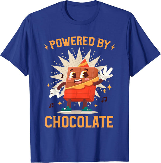 Sweets Chocolate Bars Chocolate Lover Chocolate Milk Quote T-Shirt - T-Shirt | Royal