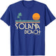 Solana Beach California T-Shirt - T-Shirt | Royal