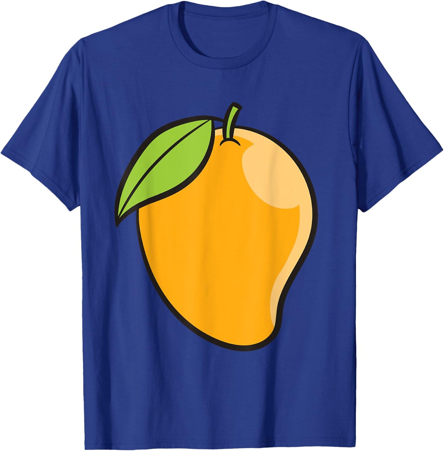 Mango Costume Lazy Halloween Costume Funny Mango T-Shirt - T-Shirt | Royal