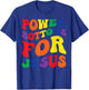 Gay Pride Rainbow Flag Christian Power Bottoms for Jesus T-Shirt - T-Shirt | Royal
