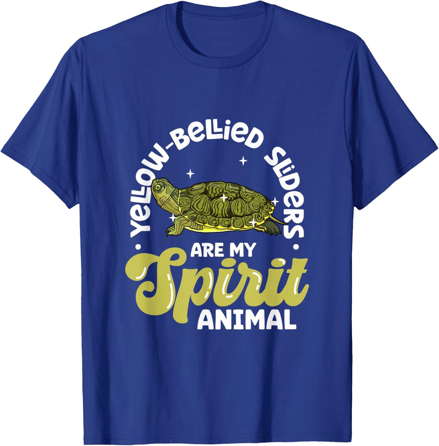 My Spirit Animal Yellow Cheek Jewellery Turtle T-Shirt - T-Shirt | Royal