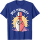 Split Personality Bowling Pin T-Shirt - T-Shirt | Royal