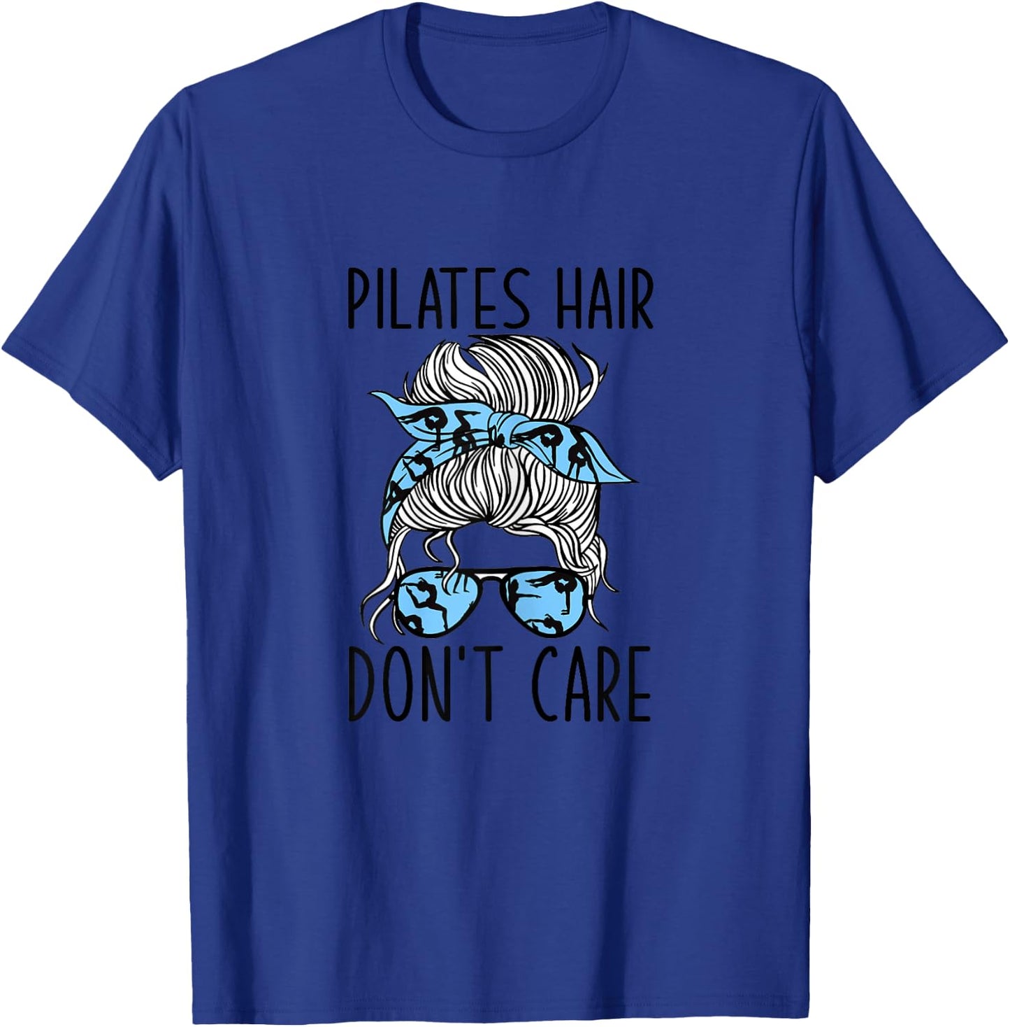 Meditation Pilates Instructor Graphic Design Pilates T-Shirt - T-Shirt | Royal
