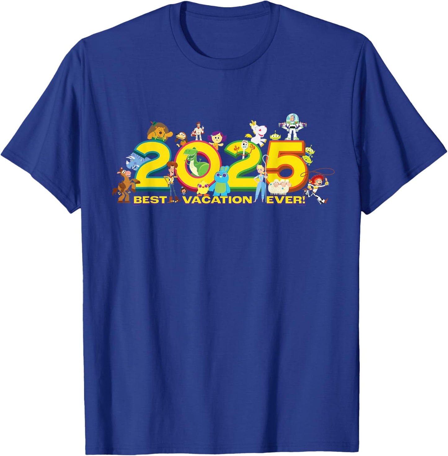Disney and Pixar’s Toy Story Trip Best Vacation Ever 2025 T-Shirt - T-Shirt | Royal