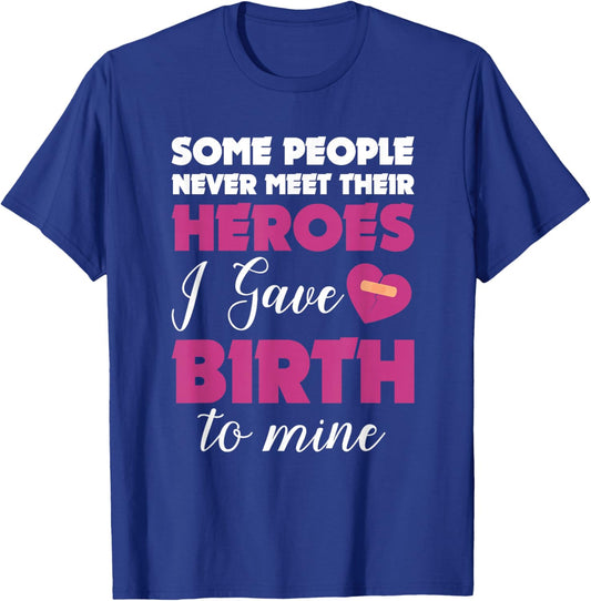 Congenital Heart Defect Shirt CHD Awareness Some People T-Shirt - T-Shirt | Royal