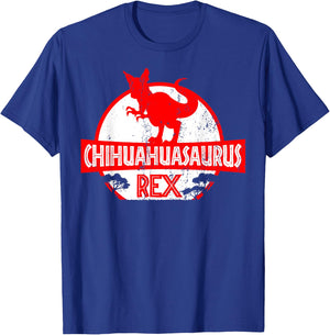 Chihuahuasaurus rex - Chihuahua Dog Owner Dinosaur Gift Women Kids T-Shirt - T-Shirt | Royal