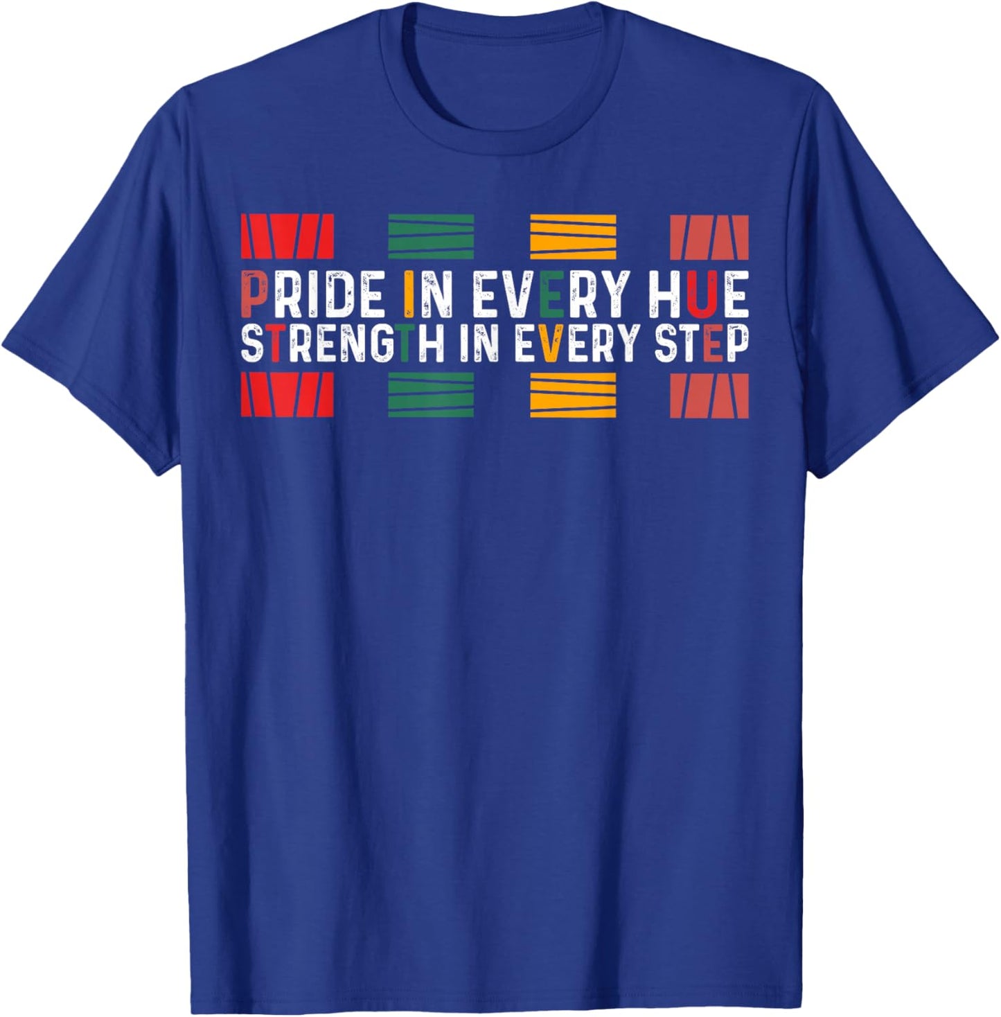 African American Country Celebration Black History Month T-Shirt - T-Shirt | Royal
