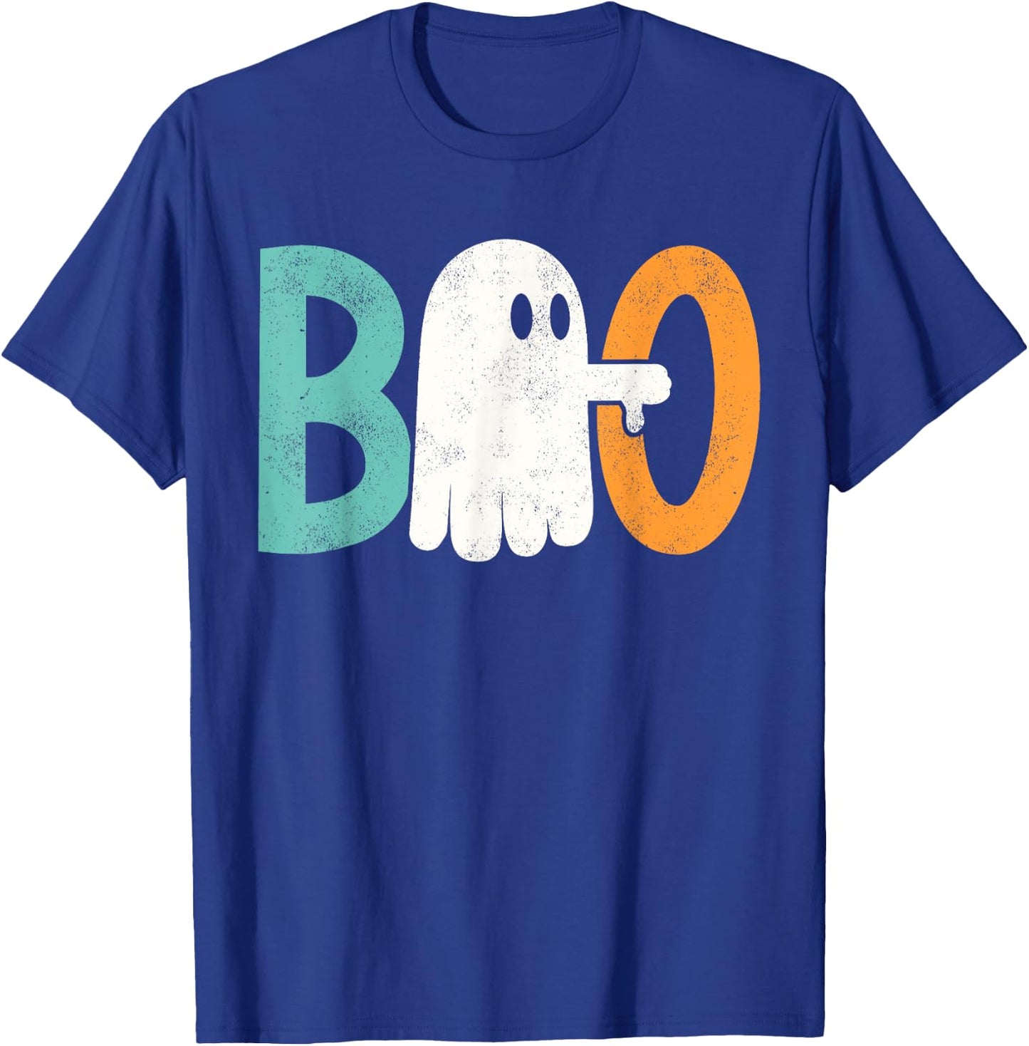 Funny Thumbs Down Boo Ghost Halloween Spooky Women T-Shirt - T-Shirt | Royal