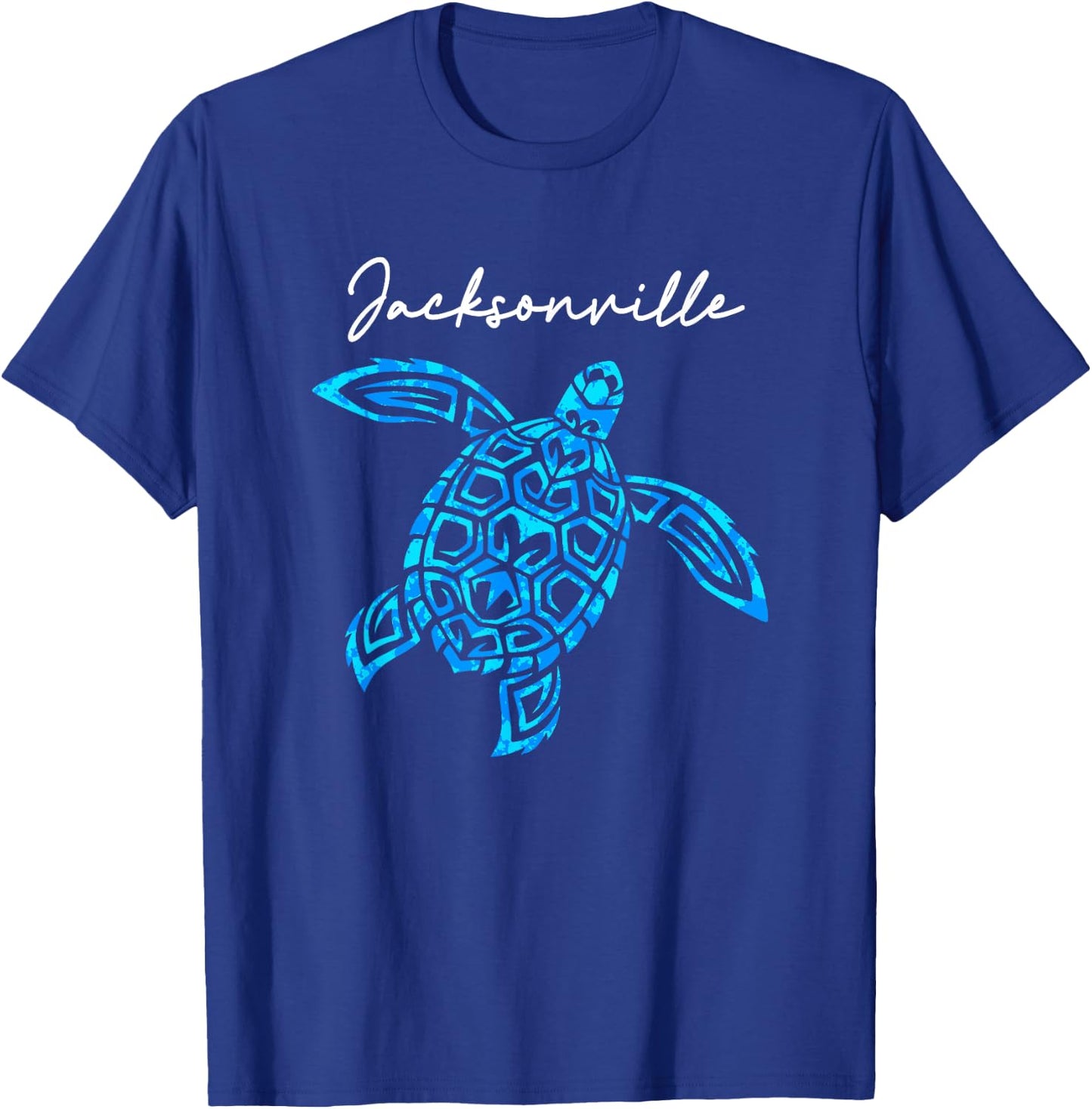 Jacksonville Florida Sea Turtle Vacation Souvenir Boys Girls T-Shirt - T-Shirt | Royal