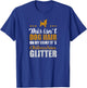 Funny Chihuahua Vintage Little Puppy Dog Dogs Glitter T-Shirt - T-Shirt | Royal