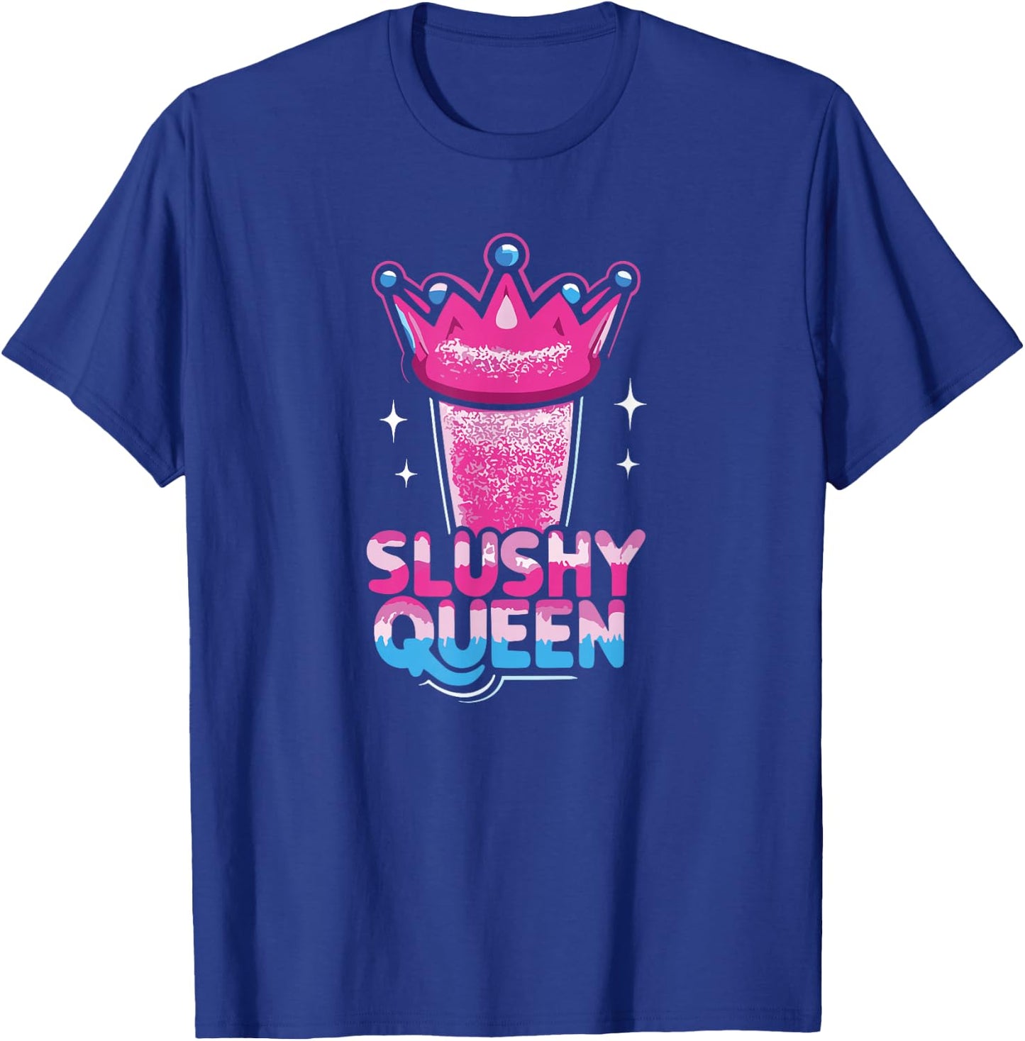Slushy Queen Crowned in Frost T-Shirt - T-Shirt | Royal