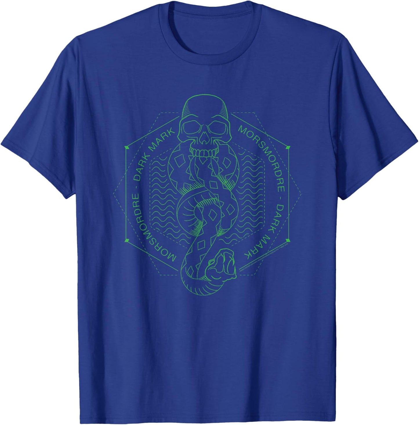Popfunk Harry Potter Morsmordre Dark Mark T-Shirt - T-Shirt | Royal