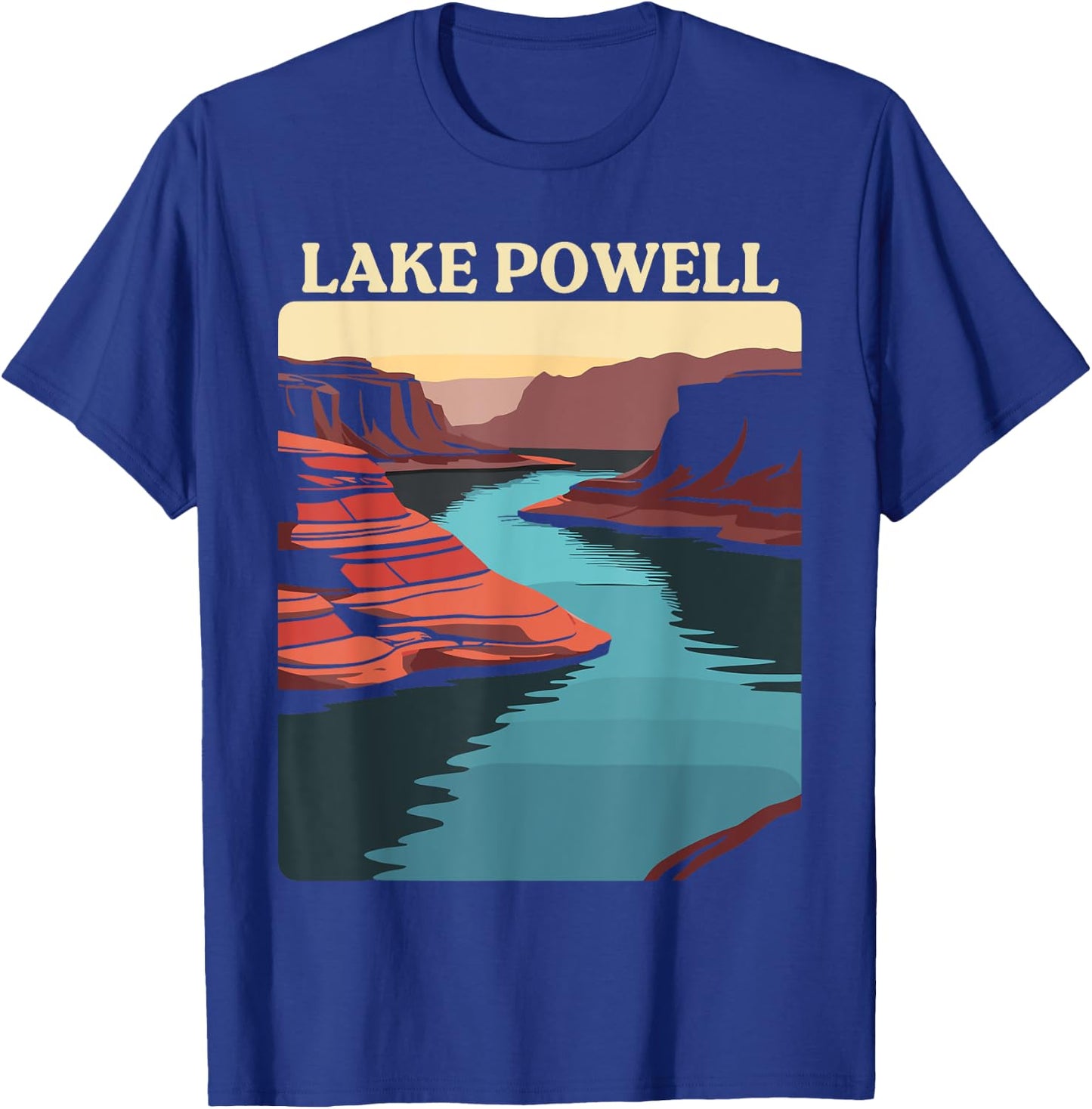 Lake Powell Utah, Lake Powell T-Shirt - T-Shirt | Royal