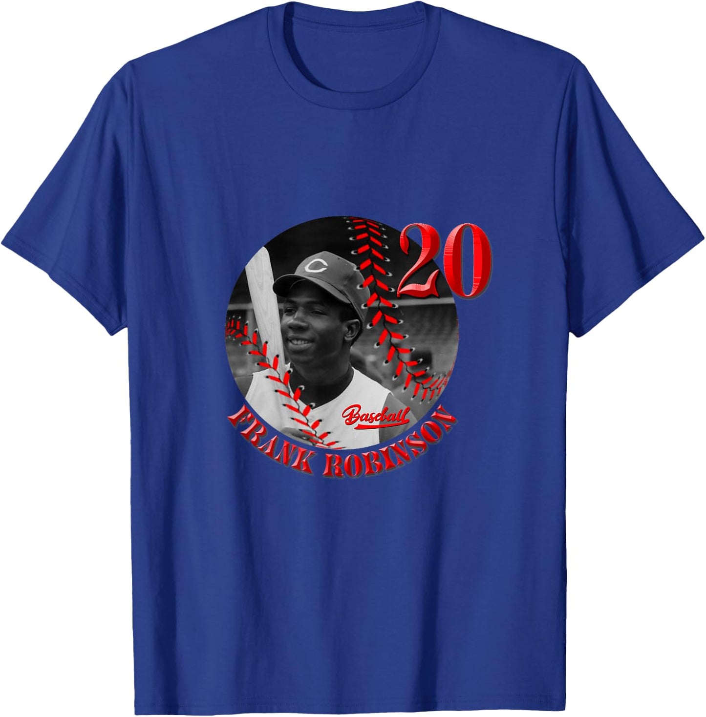 Frank Robinson_Baseball_002 T-Shirt - T-Shirt | Royal