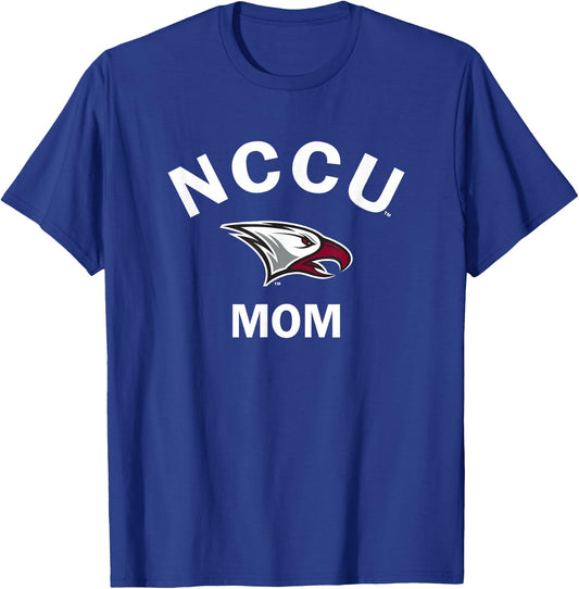 North Carolina Central NCCU Eagle Arched Mom T-Shirt - T-Shirt | Royal