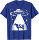 Cow Farmer Breeder - Funny Alien Normande Cattle UFO T-Shirt - T-Shirt | Royal