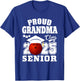 Senior 2025 Proud Grandma of a Class Of 2025 Senior Bowling T-Shirt - T-Shirt | Royal