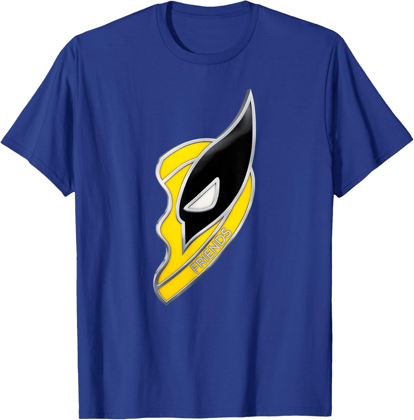 Marvel Studios Deadpool & Wolverine Best Friends Heart Right T-Shirt - T-Shirt | Royal