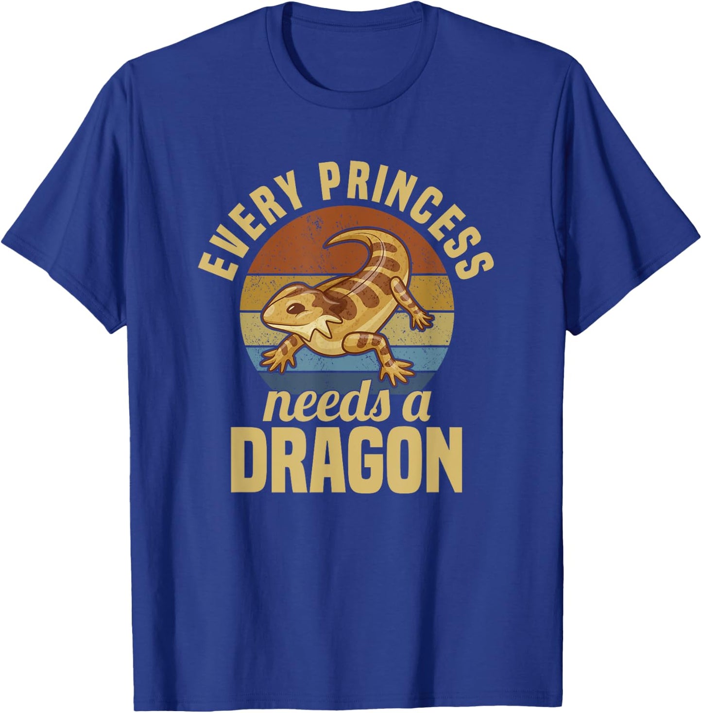 Bearded Dragon Lizard Reptile Pet T-Shirt - T-Shirt | Royal