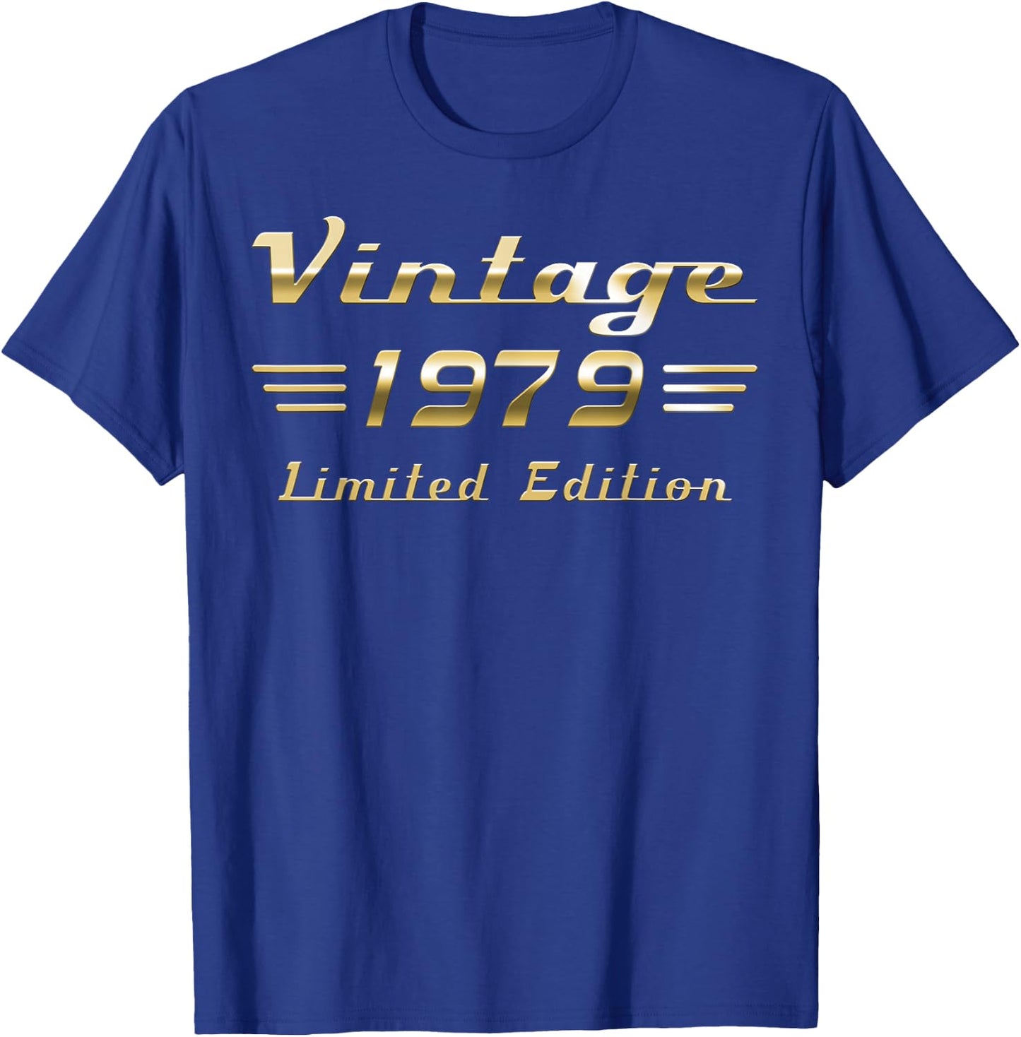 47th Birthday Classic Car Vintage 1979 T-Shirt - T-Shirt | Royal