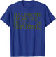 Half Of My Heart Is Deployed Husband Wife Deployment Gifts T-Shirt - T-Shirt | Royal