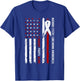 Adenoid Cystic Carcinoma Awareness Flag Nobody Fights Alone T-Shirt - T-Shirt | Royal
