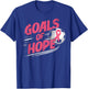 Soccer Breast Cancer Awareness Month Pink Ribbon T-Shirt - T-Shirt | Royal