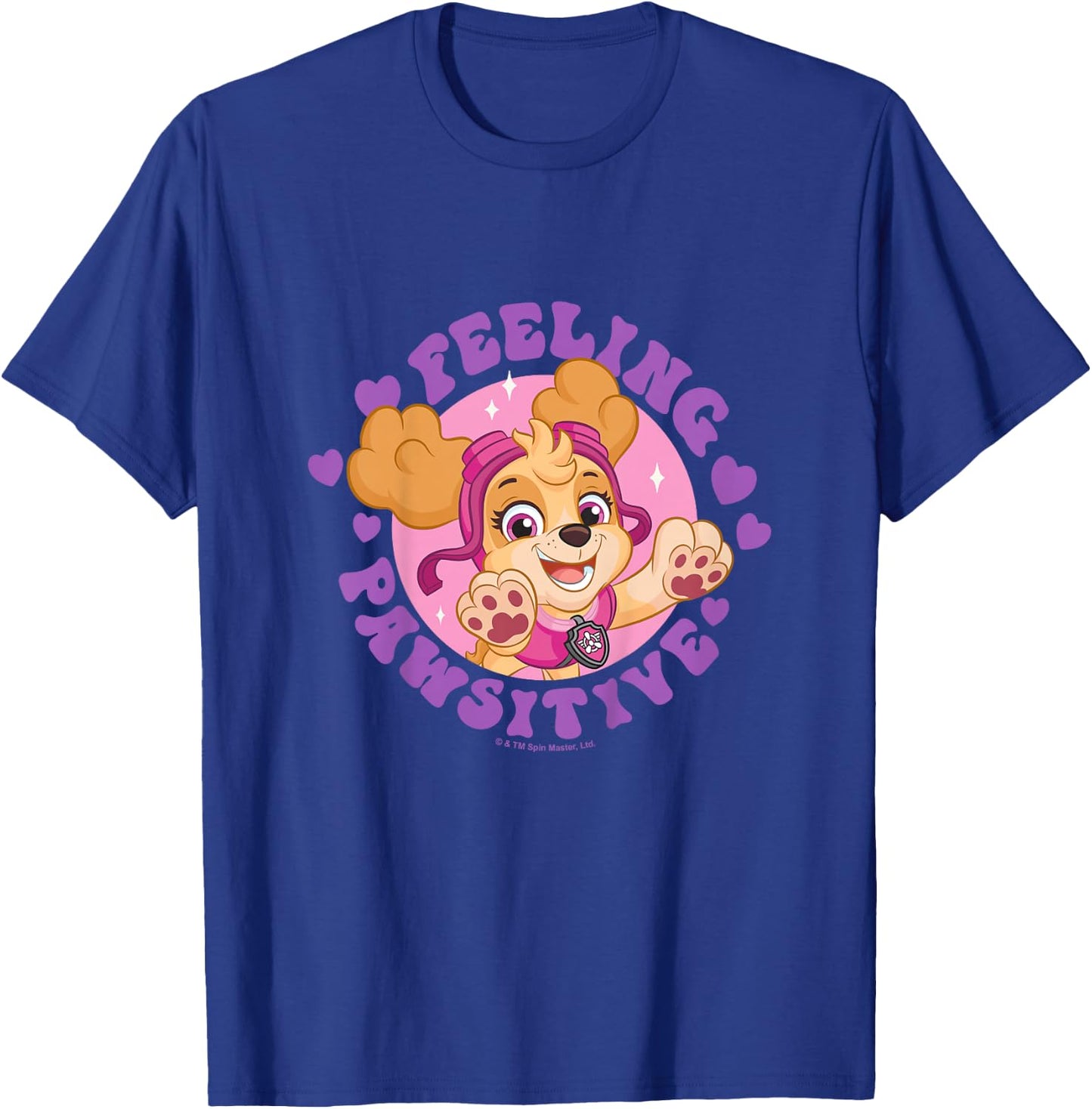 PAW Patrol Feeling Pawsitive Cute Skye Portrait T-Shirt - T-Shirt | Royal