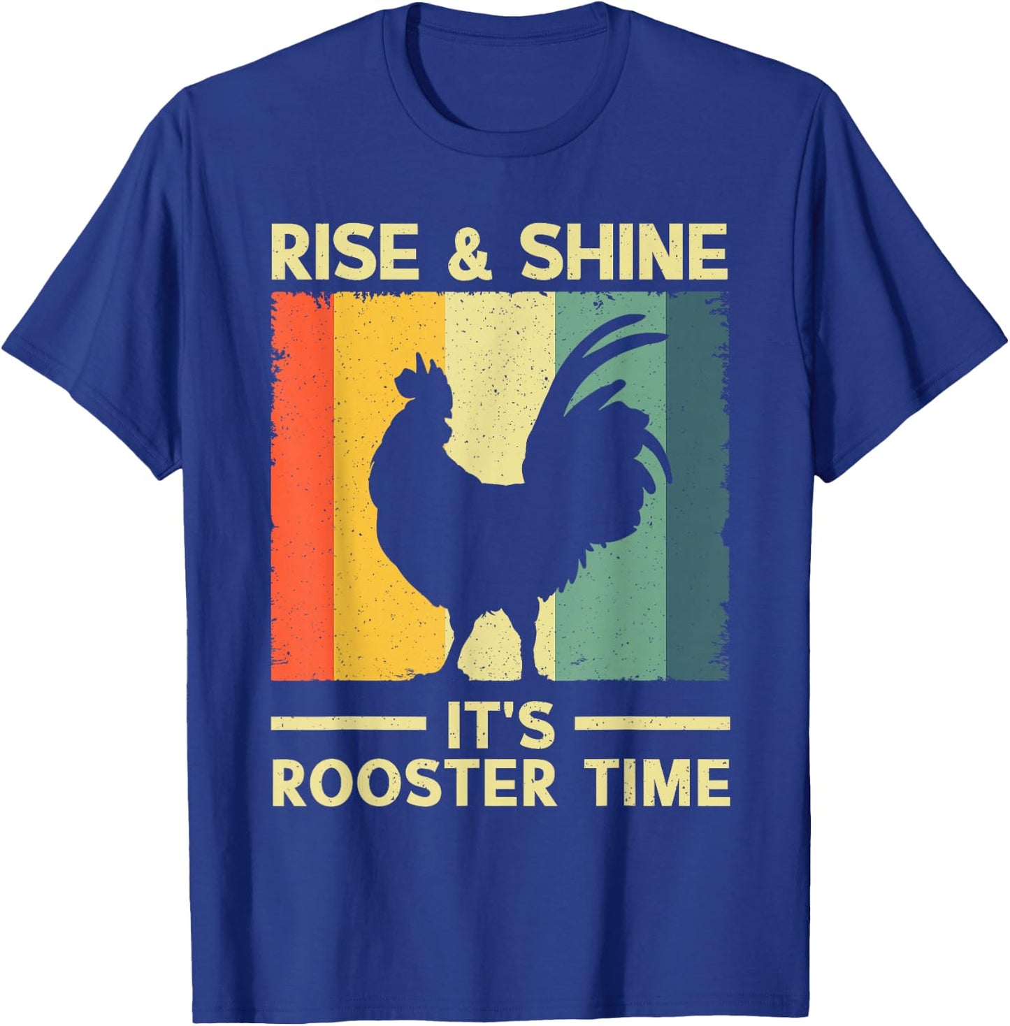 Best Rooster Design Women Kids Chicken Rooster Lover T-Shirt - T-Shirt | Royal