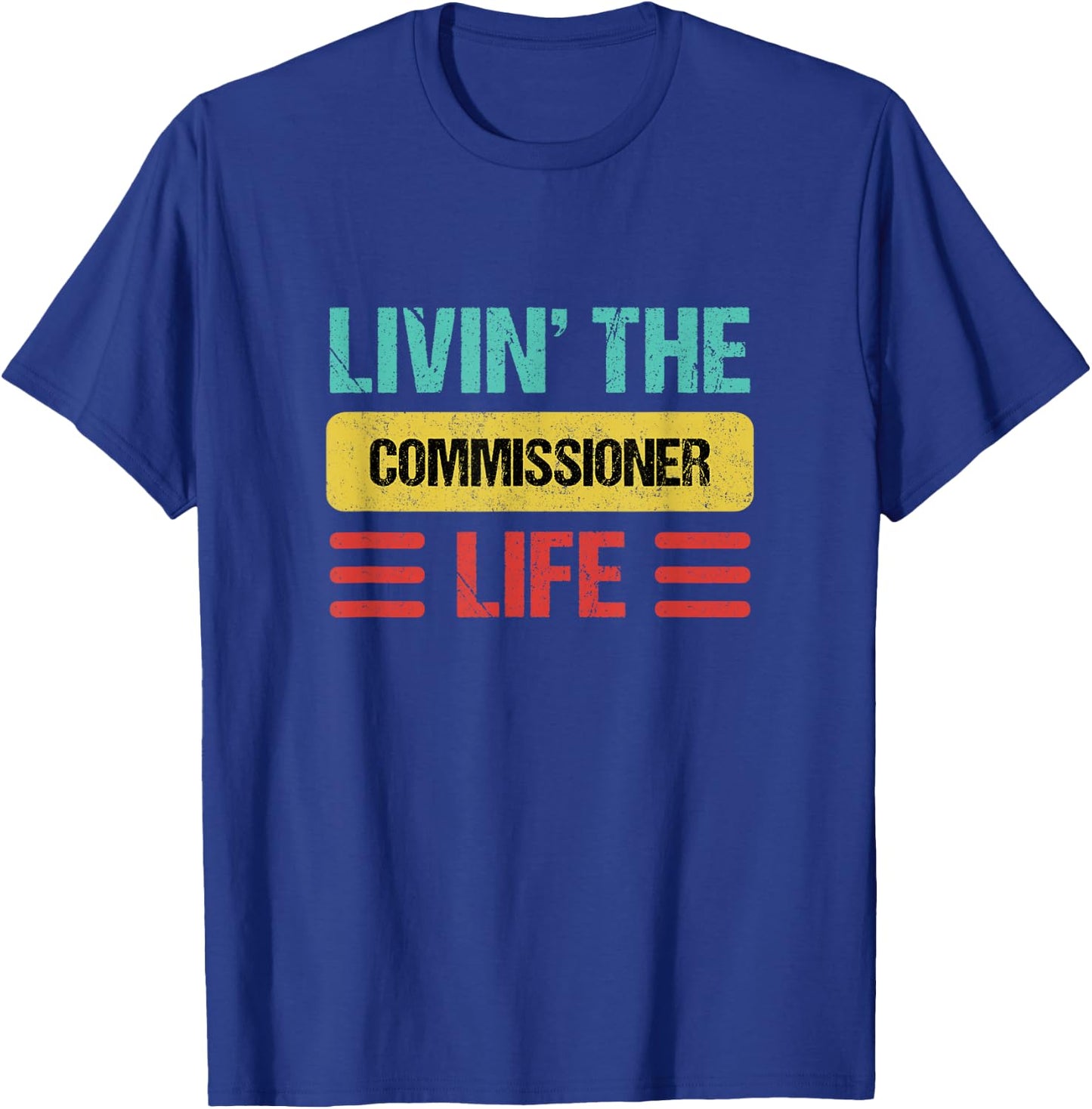 Commissioner T-Shirt - T-Shirt | Royal