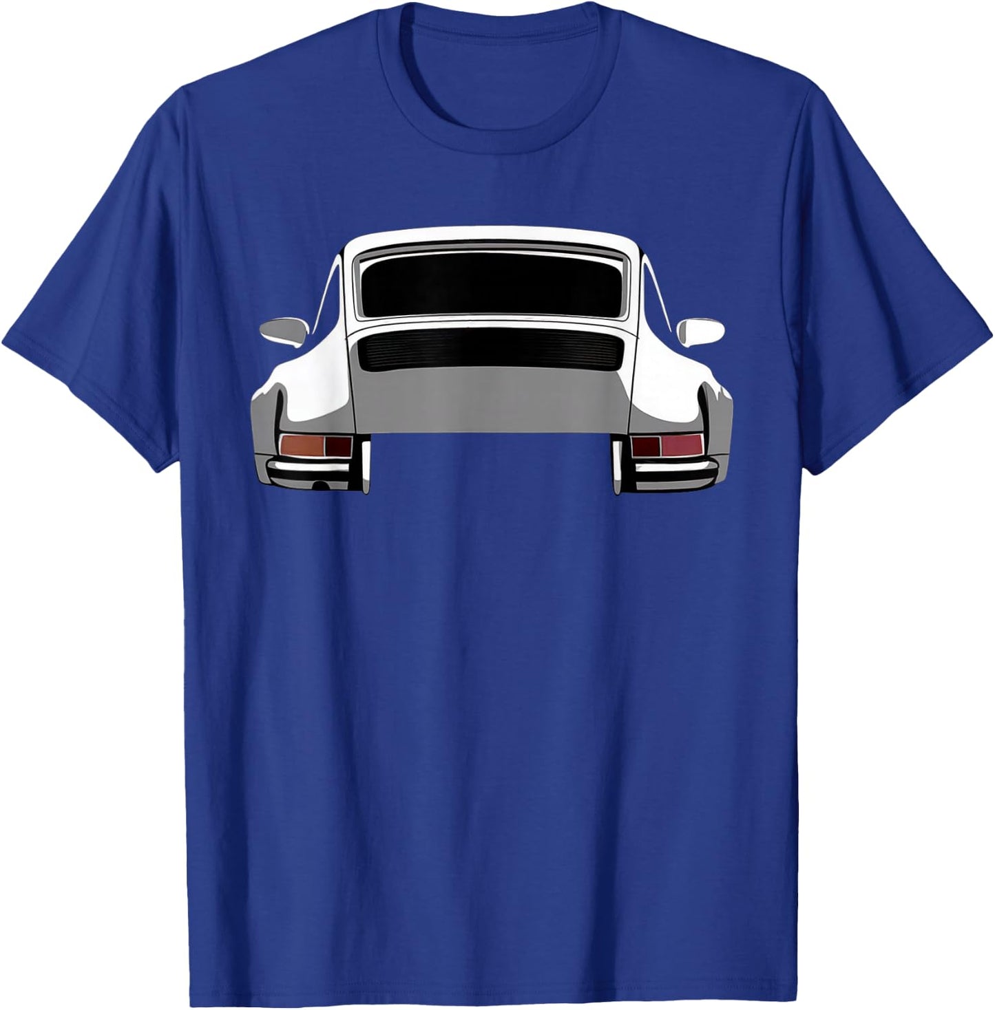 Legendary Racing Sports Car Iconic Racing Car 911 Silhouette T-Shirt - T-Shirt | Royal