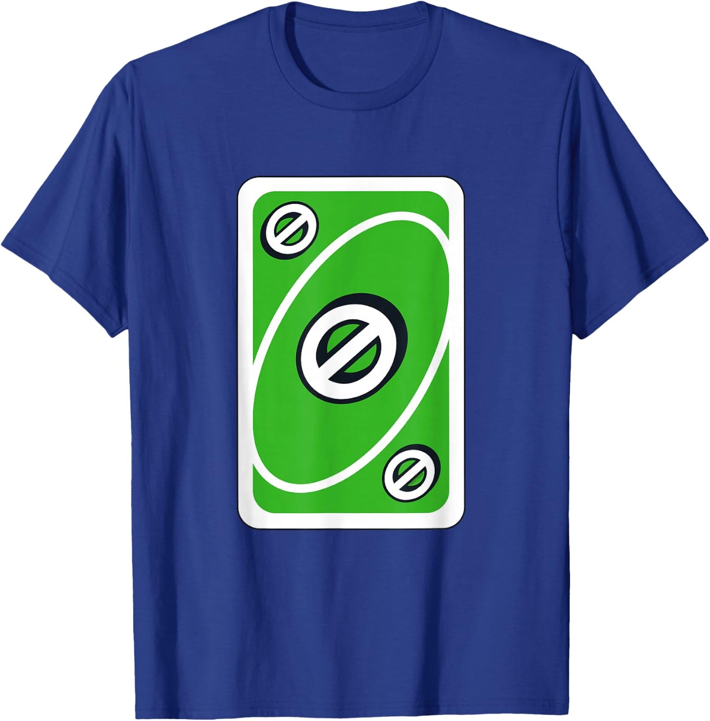 UNO - Green Skip Card T-Shirt - T-Shirt | Royal