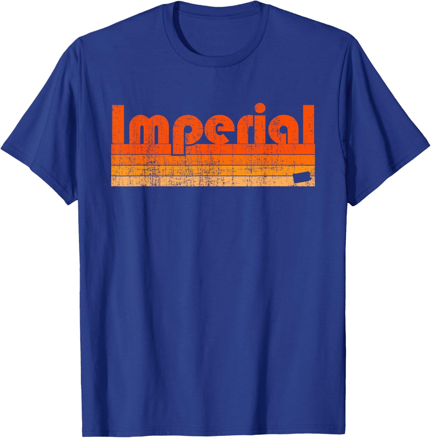 Imperial, Pennsylvania Retro 80s Style T-Shirt - T-Shirt | Royal