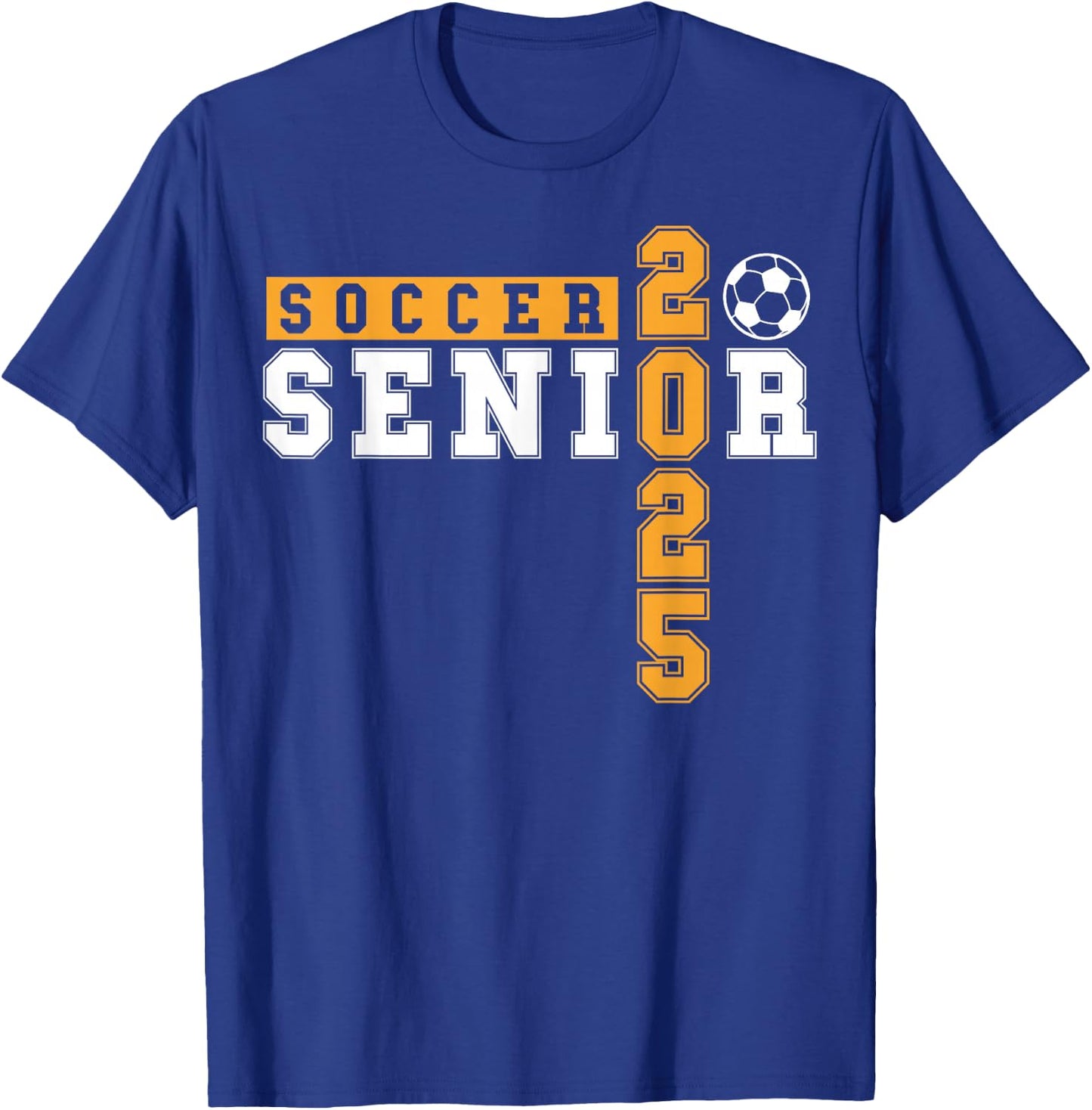 Soccer Senior Night Soccer Senior 2025 Graduation 8 T-Shirt - T-Shirt | Royal